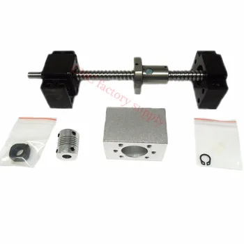

SFU1204 set:SFU1204 L-600mm rolled ball screw C7 with end machined + 1204 ball nut + nut housing+BK/BF10 end support + coupler