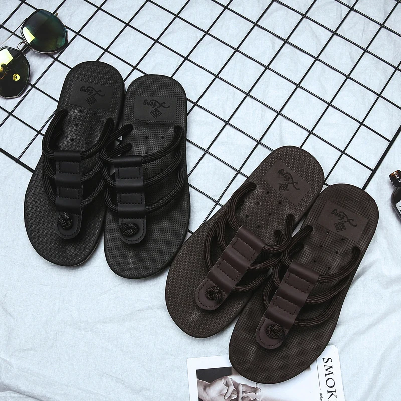 Summer Men Shoes Anti-slip Outdoor Boy Crocs-Shoes Comfortable Beach Openwork Slippers Sandalias Mujer 2019 Male Shoes 907513