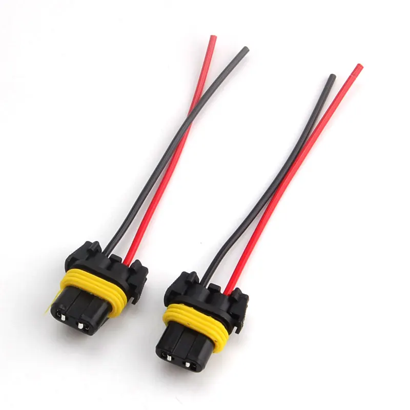 Universal 9005 9006 Adapter Harness Wiring Sockets Wire For Headlights