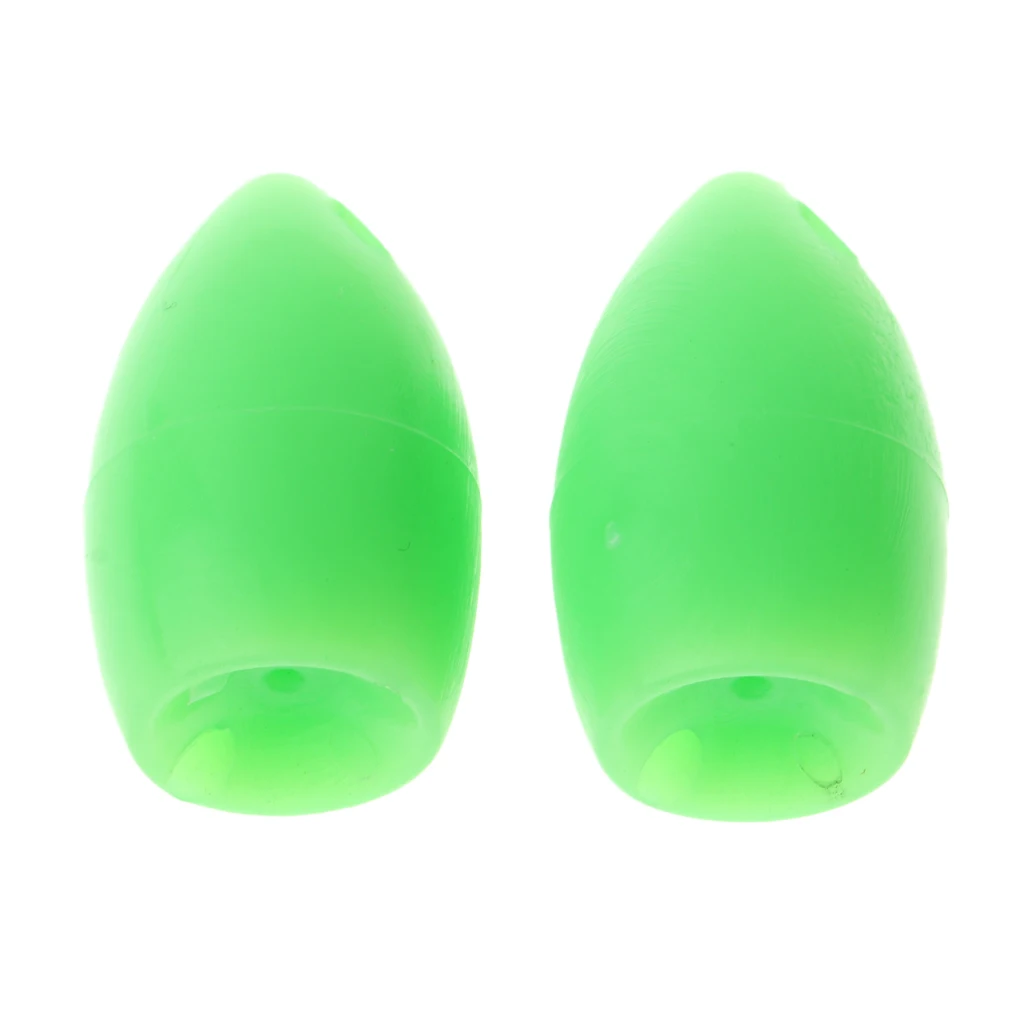 2 Pieces Floating Sbirolino Spirolino Bombarda  4.3g Trout Pose Floats Green with Swivels fishing Float fishing Tool accessories