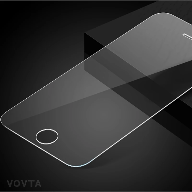 VOVTA закаленное стекло на iPhone 5S 5 SE протектор экрана 9H Анти-взрыв защитная пленка, стекло для iPhone 6 6S 7 8