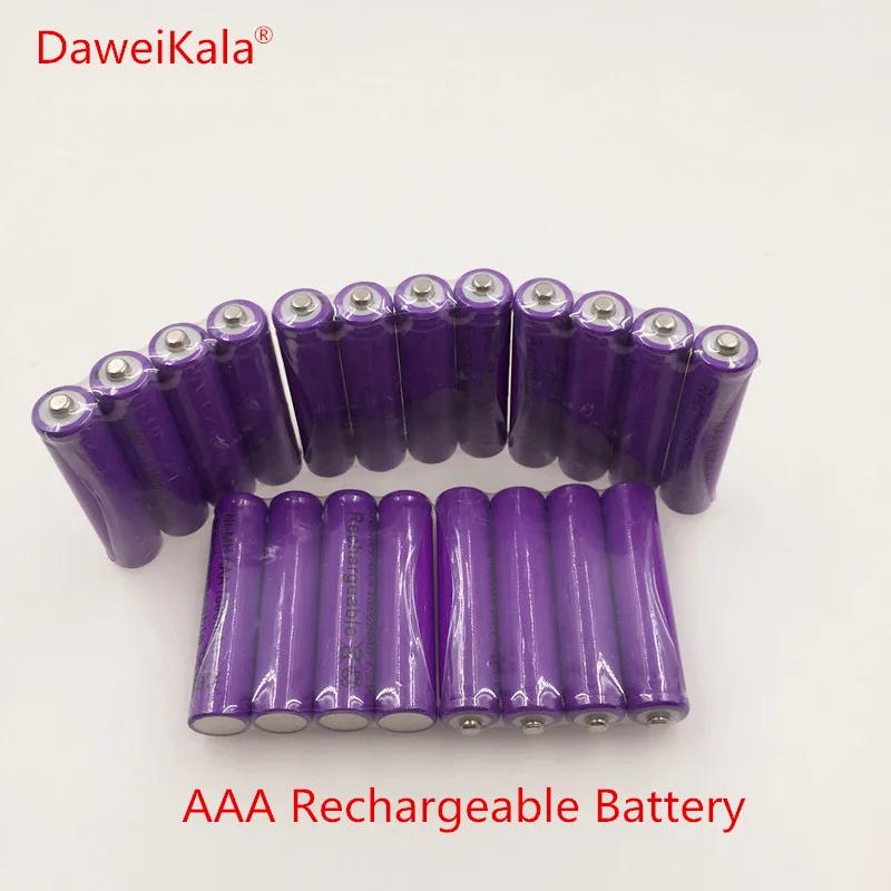 Dawekala 4-20 шт Новинка AAA NI MH аккумуляторная батарея 1,2 в 1800 мАч батарея AAA NI MH батарея для часов ТВ пульт дистанционного управления игрушки