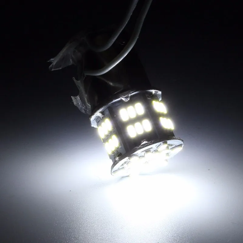 CLAITE 1156 BA15S 54 светодиодный 3014 SMD автомобилей Хвост задняя лампочка белый DC 12-24 V