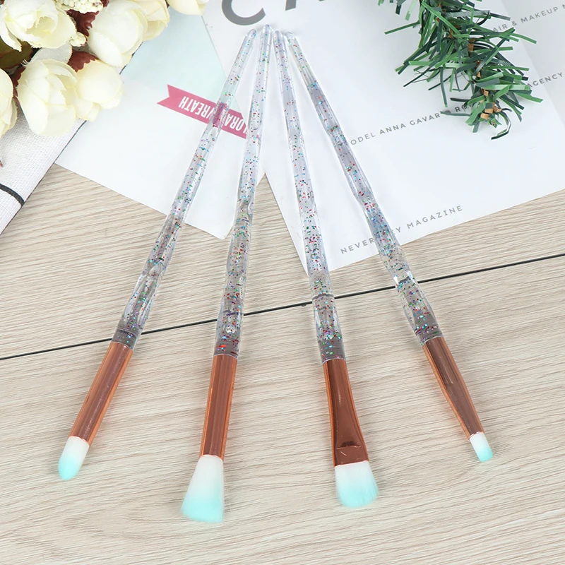 10PCS Diamond Eyeshadow Eyebrow Blending Brush Set Eye Make-up Brushes Hot
