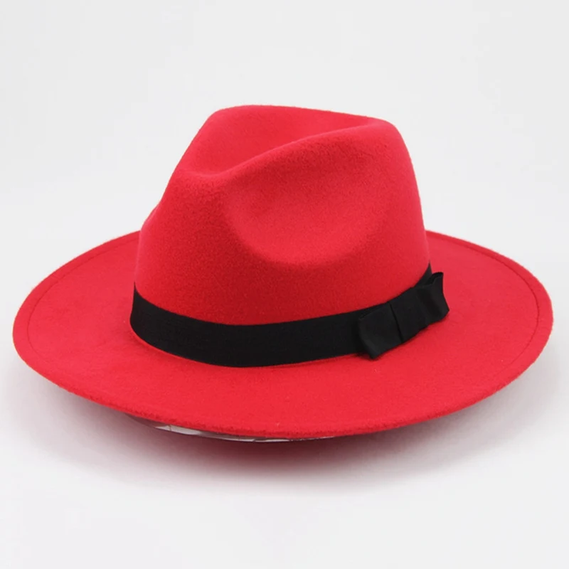 Unisex Fedora Trilby Sequin Gangster Glitter Top Hat With Bow Tie Fancy Party