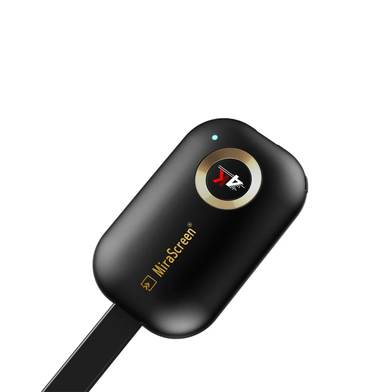 

Mirascreen G9 Plus 2.4G/5.0G 4K Wireless HDMI Wifi Display Dongle Mirroring Miracast Airplay DLNA Receiver for Android iOS