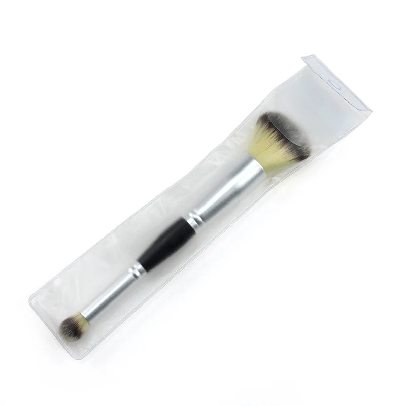 

NEW style 1PC Double Head Professional Multifunction Cosmetics Eyeshadow Facial Foundation Blush Makeup Brushes Tools *