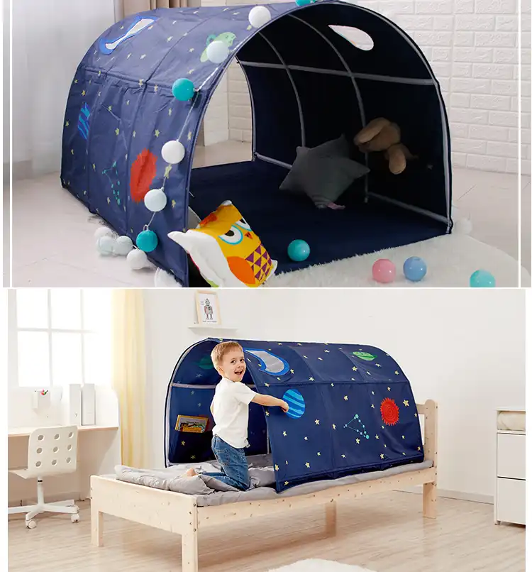kids bed tunnel