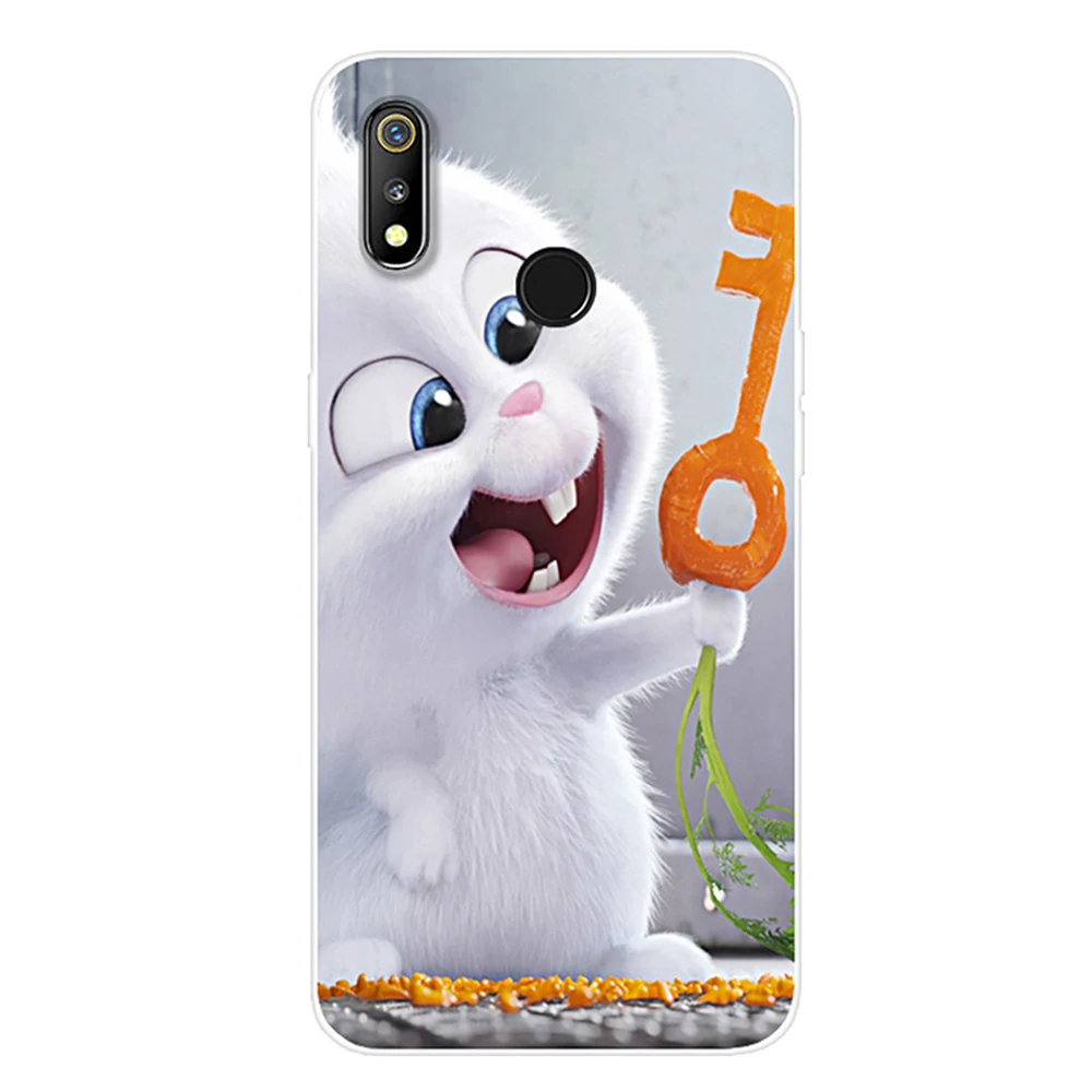 Мягкий ТПУ чехол для телефона OPPO F9 F7 F5 мультяшный окрашенный F11 Pro Чехол Realme X 3