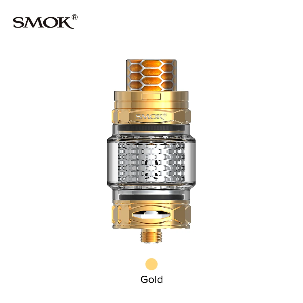 Smok TFV12 Prince Cobra Tank 2 мл/7 мл с V12 Mesh/полосатая катушка Смола капельного наконечника и