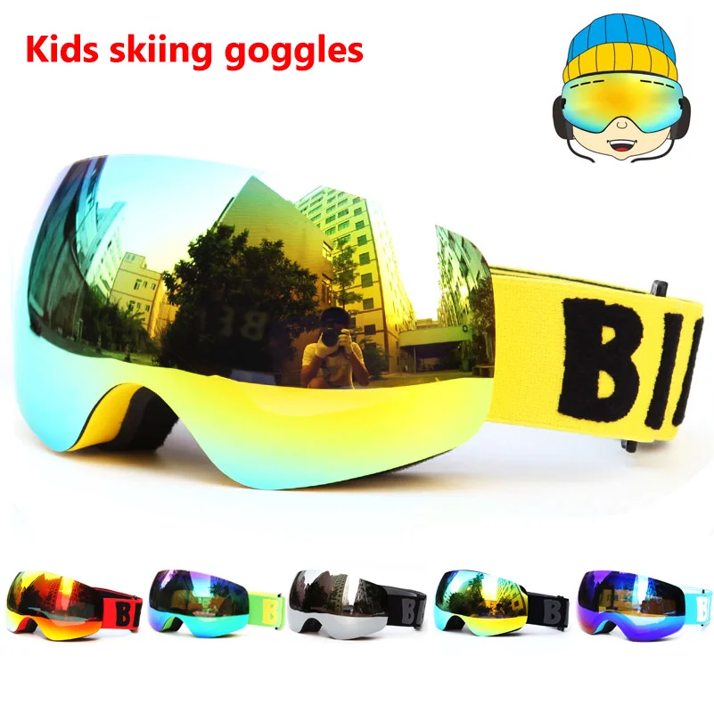 صبي الفتيات على الجليد نظارات 4-15 سنوات الاطفال مرآة تزلج نظارات نظارات مزدوجة عدسة UV400 مكافحة الضباب الأطفال أقنعة التزلج نظارات صبي الفتيات على الجليد نظارات 4-15 سنوات الاطفال مرآة تزلج نظارات نظارات مزدوجة عدسة UV400 مكافحة الضباب الأطفال أقنعة التزلج نظارات