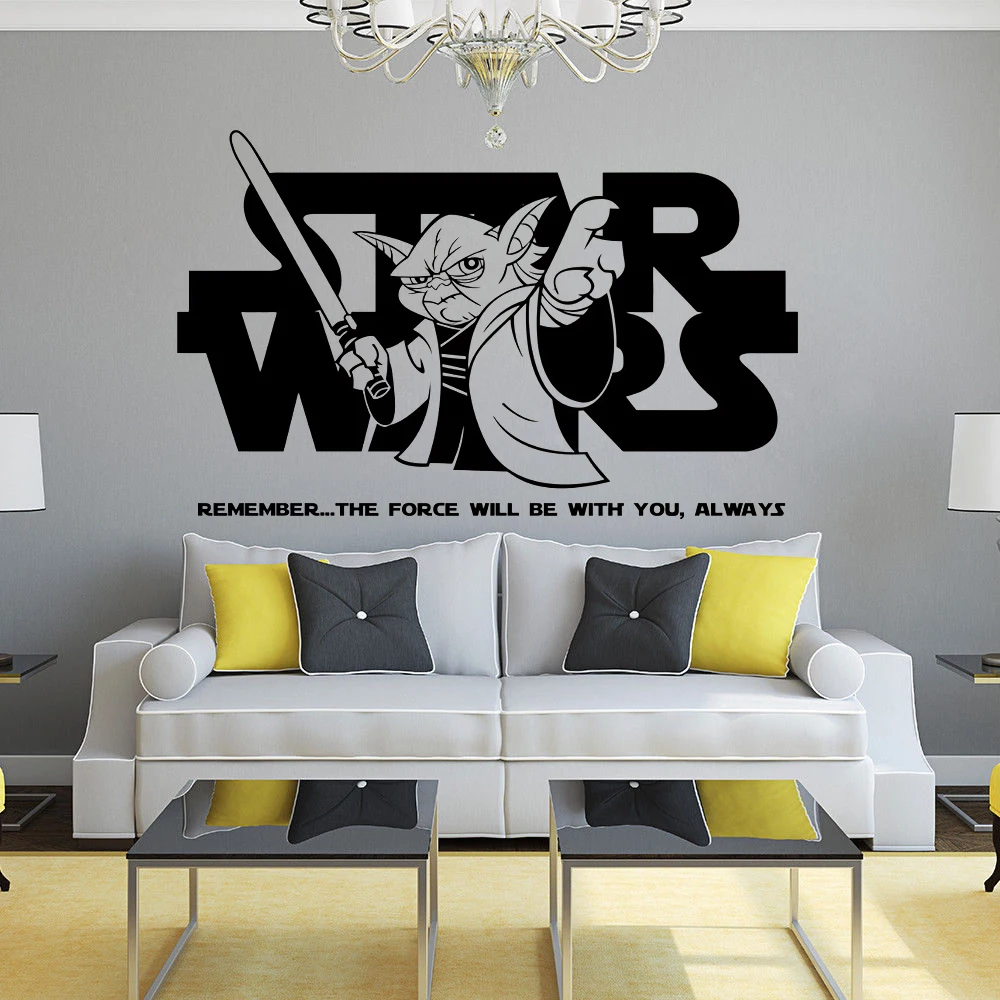 star wars bedroom wall stickers
