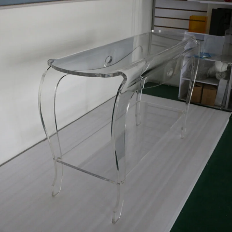 Элегантные подставки для столов столик под раковину Lucite 120 Вт 40 76 см|acrylic console