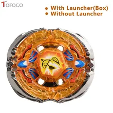 TOFOCO Genuine Tomy Beyblade Pegasus BB126 Orange Metal Fusion Beyblade Rock pegasis Spinning Top Toys