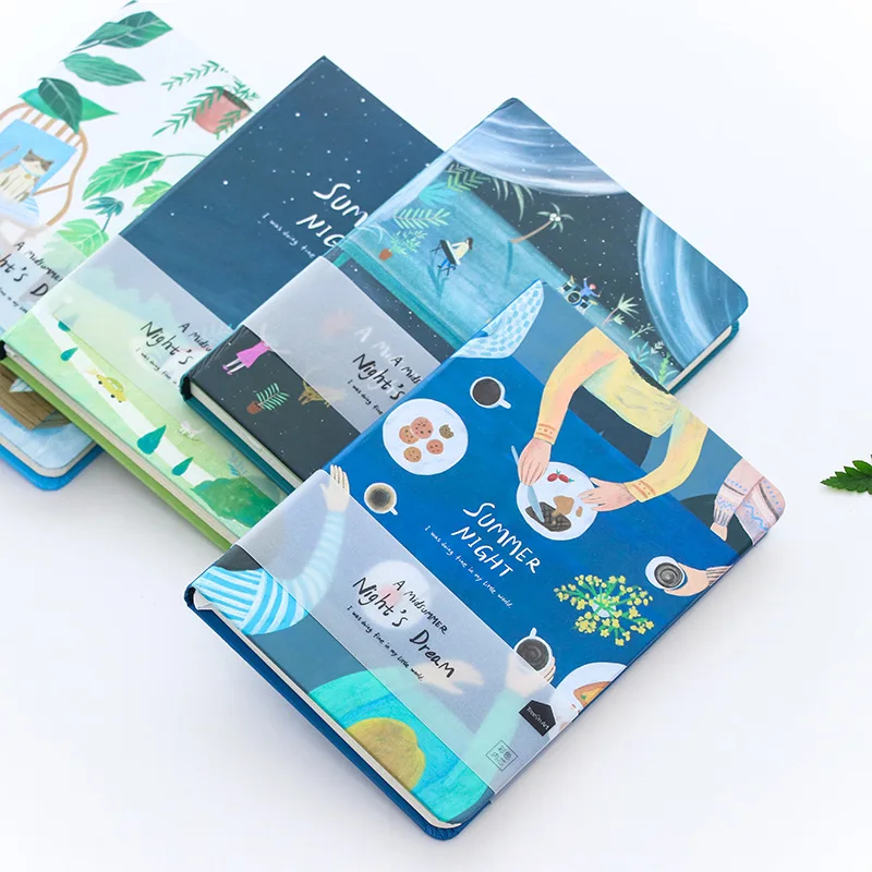 Летняя ночь мечта тетрадь 36 К дневник карман блокнот рекламных подарков