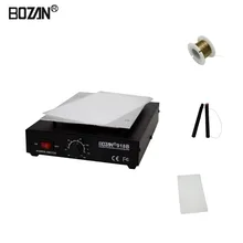 918B портативный свет мобильный телефон Панель Ремонт ЖК-рамка, станок-сепаратор 7 дюймов горячая пластина ЖК-экран сепаратор для iPhone Samsu