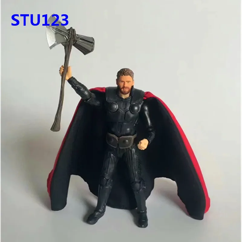 

6 inches The Avengers: Infinity War SHF Super hero Thor Odinson PVC Action Figure Collectible Model Toys Boxed 15cm N765