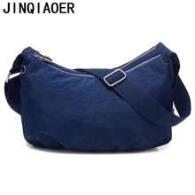 Mujeres Bolsas de Mensajero de Nylon Hobo bolsa de Hombro Bolsos Mujeres Famosas Marcas Diseñador Crossbody Bolsos Mujer Bolsa Sac A Principal
