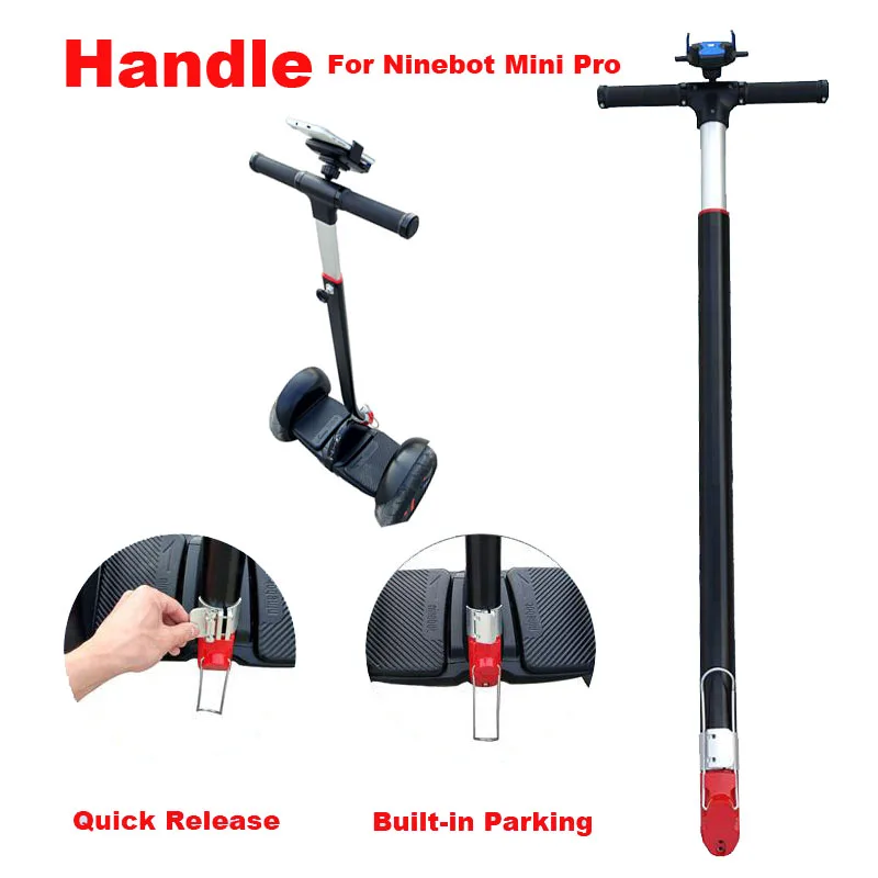 MiniLITE Scooter Handle Adjustable MiniPRO Scooter Handlebar Extention Handrail Aluminum Hand Control for MiniLITE Scooter