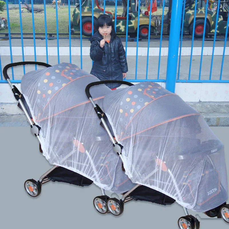 1 Pc Infants Baby Stroller Mosquito Net Protection Newborns Safe Kids Pushchair Fly Midge Insect Bug Cover Hexapod Shield Mesh