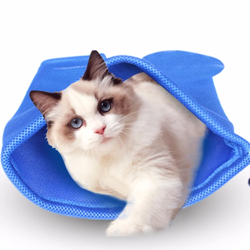 Сумка-сетка для ухода за котами, не царапается, укусывает, удерживает для купания, товары для кошек, для домашних животных, Cleanning Gatos
