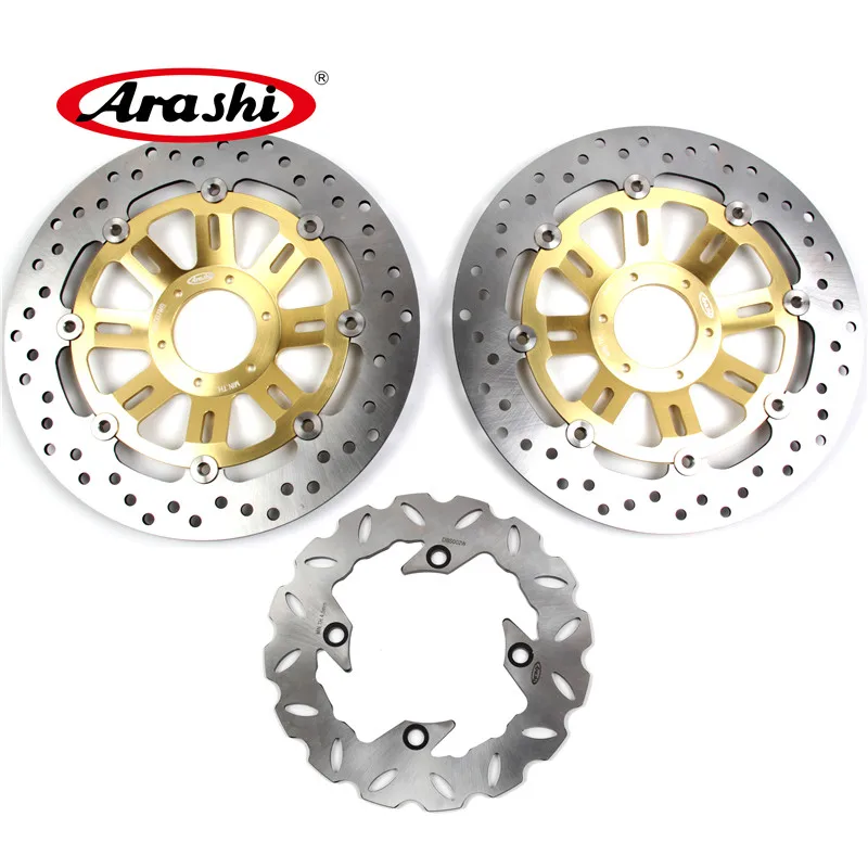 

Arashi 1 Set Front Rear Brake Disks For HONDA CBF HORNET 600 1998 1999 CNC Floating Brake Disc Rotors CB F HORNET 600 1998 99