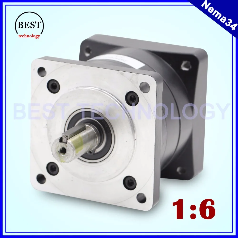 

Nema34 Motor Planetary Reduction Ratio 1:6 planet gearbox 86mm motor speed reducer, High Torque high quality !!