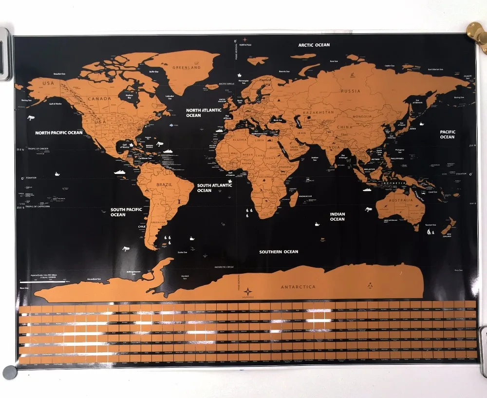 

travel map scratch off map the world country flag map and ocean map home decor wall art craft vintage poster travel 82x59cm