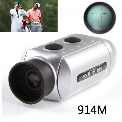 600 м/900 м универсальный лазерный дальномер, монокулярный телескоп, лазерный дальномер для охоты, гольфа, спорта на открытом воздухе, измеритель расстояния - Цвет: Серый