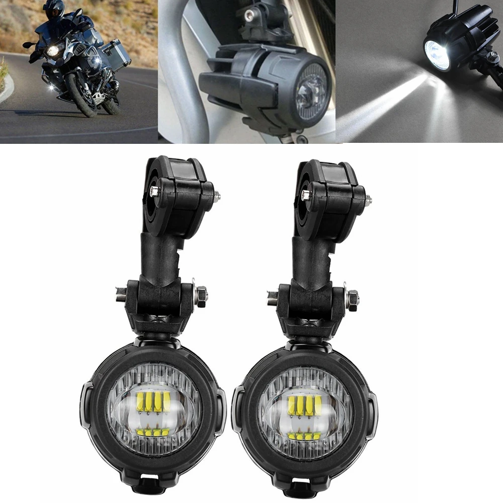 2 шт. Светодиодный прожектор мотоциклетные Противотуманные фары для bmw gs1200 f800 f650| |