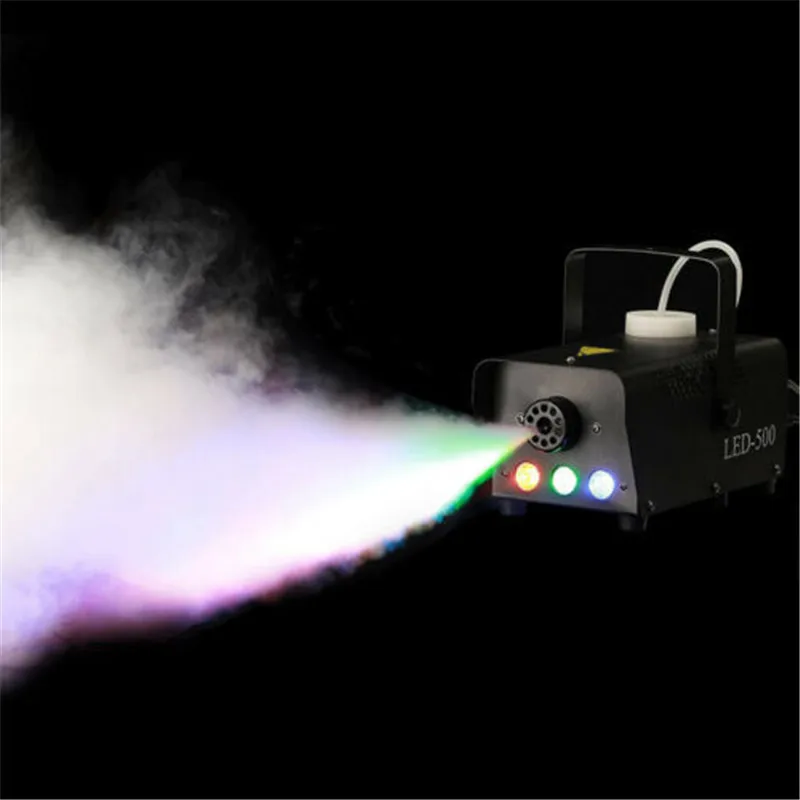 

Smoke Machine w/Lights softeen RGB 500W Party Fog Machine Fogging Machine w/Colorful LED Light Effect for Christmas Halloween