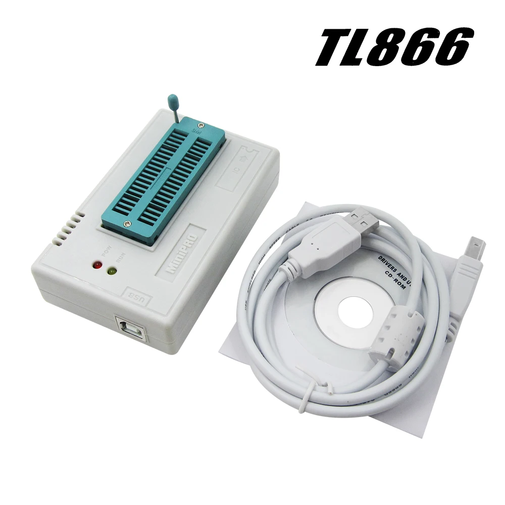 2 шт. TL866II Plus TL866 2018 октября обновленный Универсальный программатор MiniPro высокая
