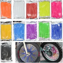 Road Rim Wheel spoke skins cover For Yamaha Ducati KTM Suzuki Honda Kymco ATV