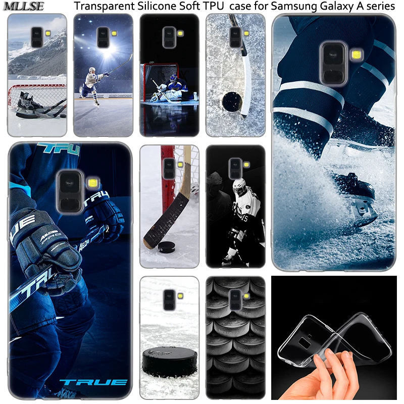 

I Love ICE Hockey Silicone Case For Samsung Galaxy A50 A30 A10 A40 A6 A8 Plus A9Star A5 A7 2018 2017 2016 Note 9 8 Fashion Cover