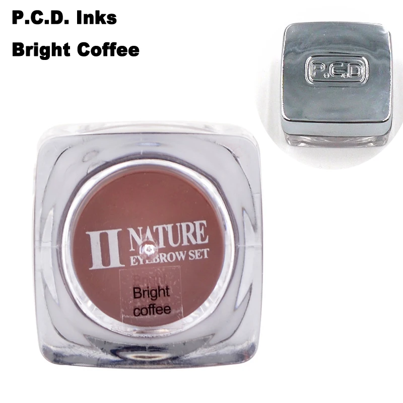 PCD-Bright-Coffee-Paint-Professional-Eyebrow-Micro-Tattoo-Ink-Set-Lips-Microblading-Permanent-Makeup-Pigment-Colorfastness-Bright-coffee