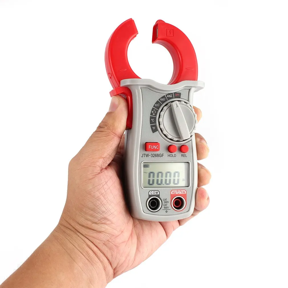JTW 3268GF Mini Digital Clamp Meter Multimeter 3999 Counts Auto Range