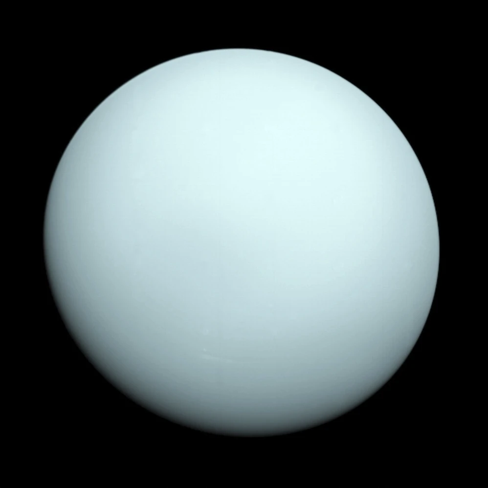 Planet Uranus Poster Print (14 x 14)