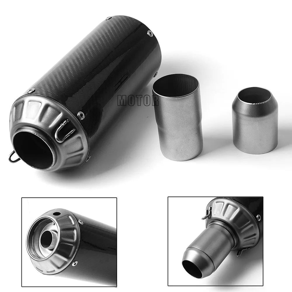 Universal Exhaust Pipe 51MM Motorcycle Muffler Exhaust Pipe Motorcycle Bike For YAMAHA MT-07 MT-09 MT 07 09 FZ-07 FZ1 FZ6 FZ8 Universal Exhaust Pipe 51MM Motorcycle Muffler Exhaust Pipe Motorcycle Bike For YAMAHA MT-07 MT-09 MT 07 09 FZ-07 FZ1 FZ6 FZ8