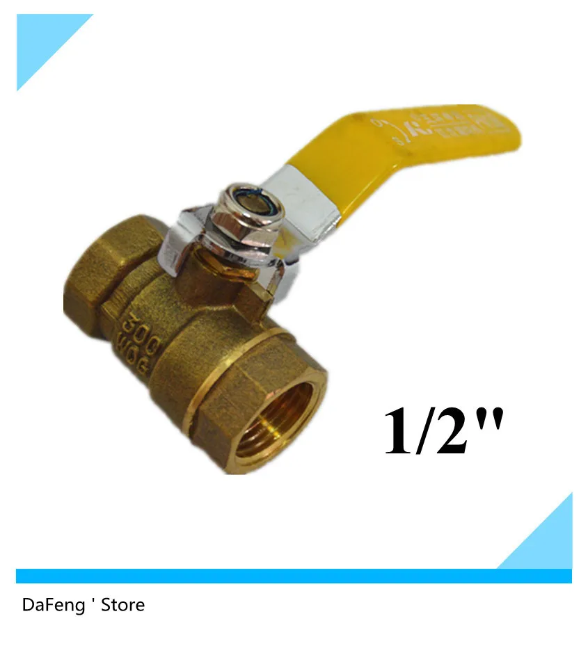 Buy Hot sale new brass ball valve 1/2" water valve Air