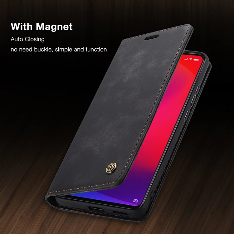 For Xiaomi Mi 9 9T Pro Mi9 Case Flip Leather Wallet Card Holder Magnetic Phone Case Xaomi Mi 9T Redmi K20 Pro Cover Case Housing