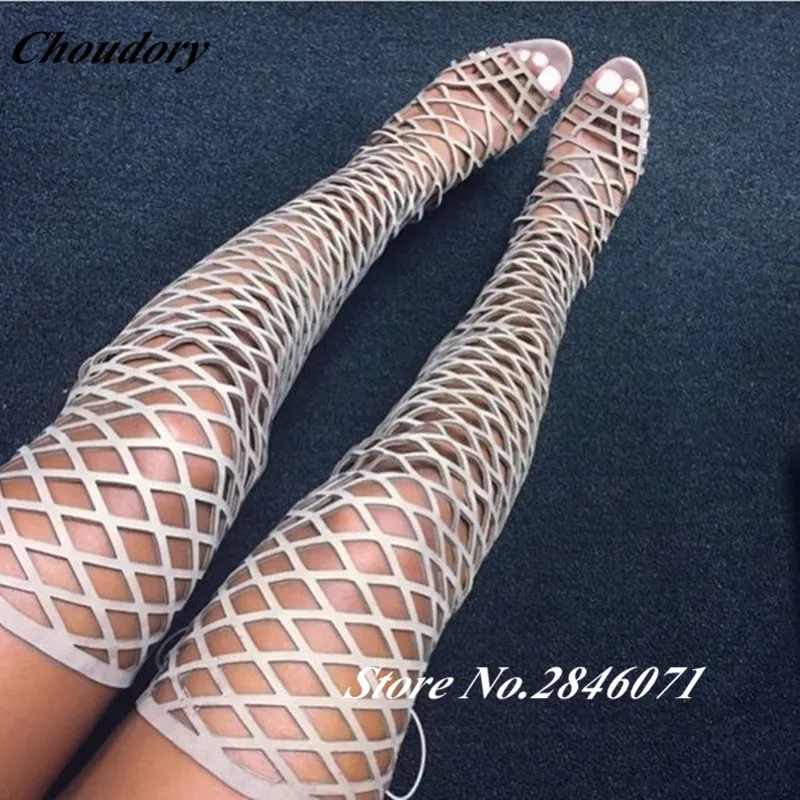 as Sexy Rom High Zurück Heels Pic Super Charmante Pic Frauen Gladiator Sommer Mode Sandalen Mesh Reißverschluss Psize Kleid Stil As UrqUSA
