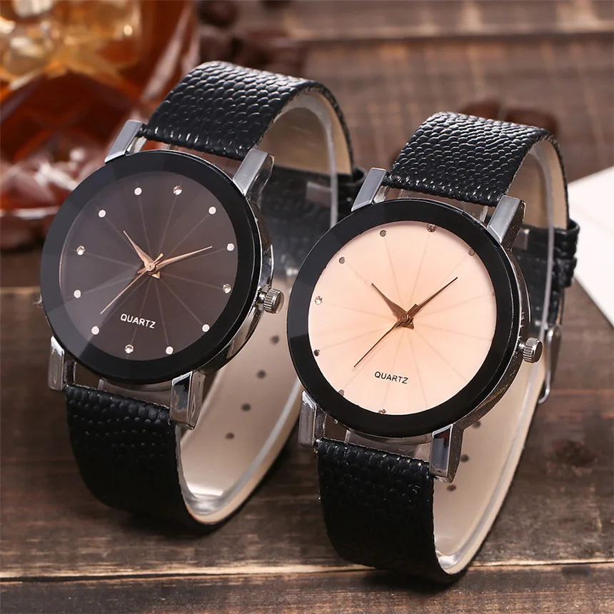Vansvar простые женские часы люксовый бренд повседневные Простые кварцевые часы для женщин кожаный ремешок наручные часы Relogio Masculino D30