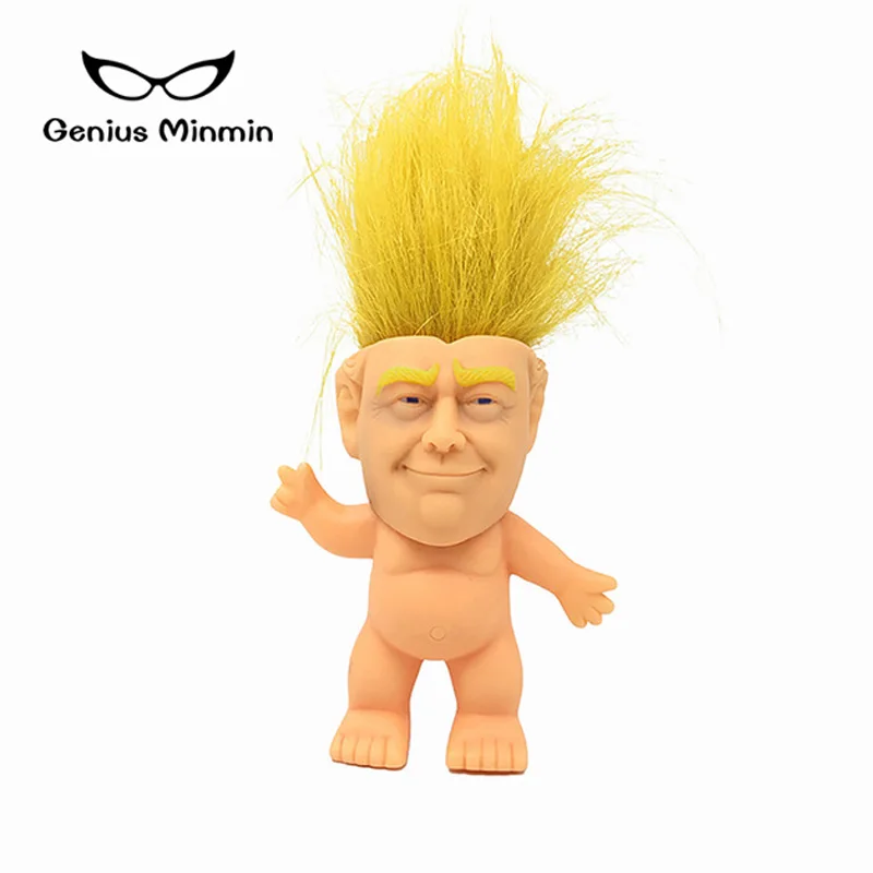 

2018 cute silicone handmade troll doll toy slowly rising toy relieves adult stress and anxiety