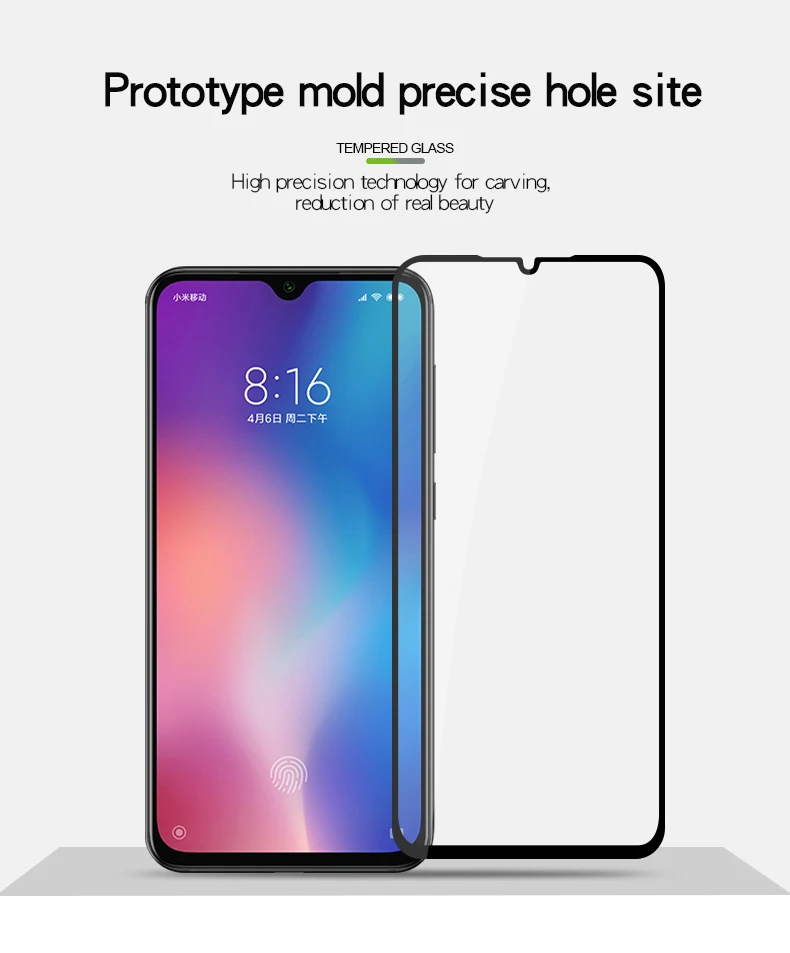 Для Xiaomi Mi 9 SE закаленное стекло MOFI полное покрытие экрана Закаленное стекло протектор экрана для Xiaomi Mi 9 SE пленка