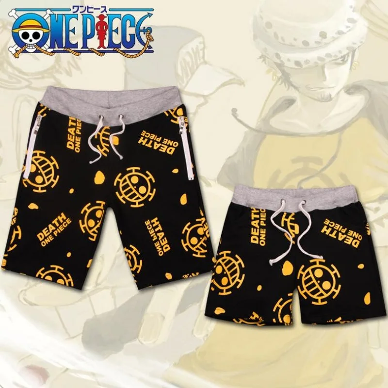 Аниме one piece Trafalgar Law мужские шорты женские Луффи шорты в морском стиле повседневные брюки Косплей Костюм для лета спортивные штаны