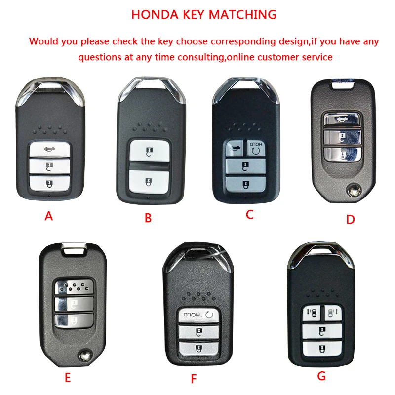 Кожаный чехол для ключей для Honda CRV пилотное соглашение Civic Fit Freed keyless entring автомобильный Стайлинг Защита ваших автомобильных ключей