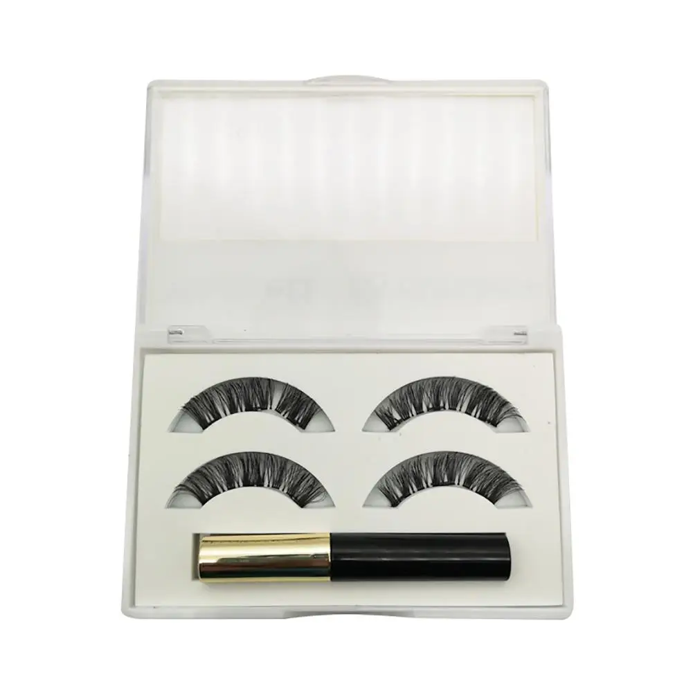 Magnetic False Eyelashes With Magnetic Liquid Eyeliner Set Including 2 Pairs Magnetic Eyelashes Eye Makeup Tool Magnetic False Eyelashes With Magnetic Liquid Eyeliner Set Including 2 Pairs Magnetic Eyelashes Eye Makeup Tool