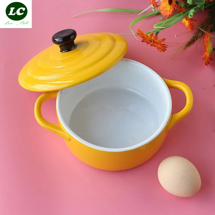 baking bowl ceramic with cover dessert font b Salad b font bowl