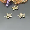 (18943) 50PCS 20x11MM Antique Gold Color Zinc Alloy Angel Charms Pendants Diy Jewelry Findings Accessories Wholesale ► Photo 3/4