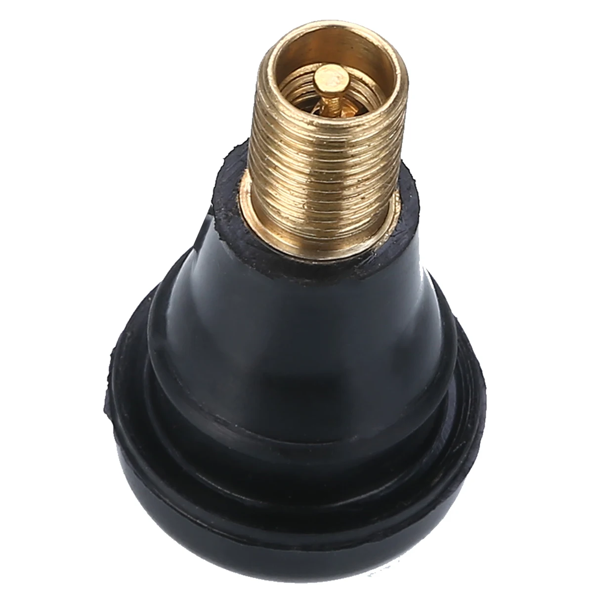 New Set 10pcs TR412 Short SNAP IN Rubber Tyre Valve for Moped Motorcycle Car Quad